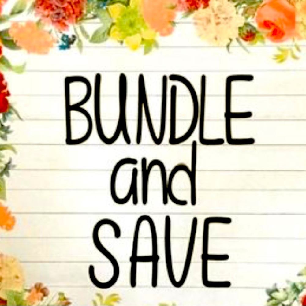 Bundle 2 or More Items !